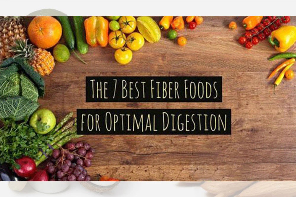 High-fiber diet for optimal digestion